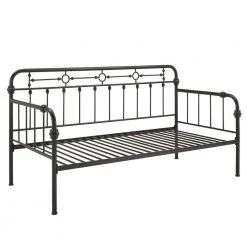 Antique Dark Bronze Metal Twin Size Daybed by HomeSullivan