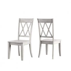 Sawyer 5-Piece Antique White Mission X Dining Set by HomeSullivan
