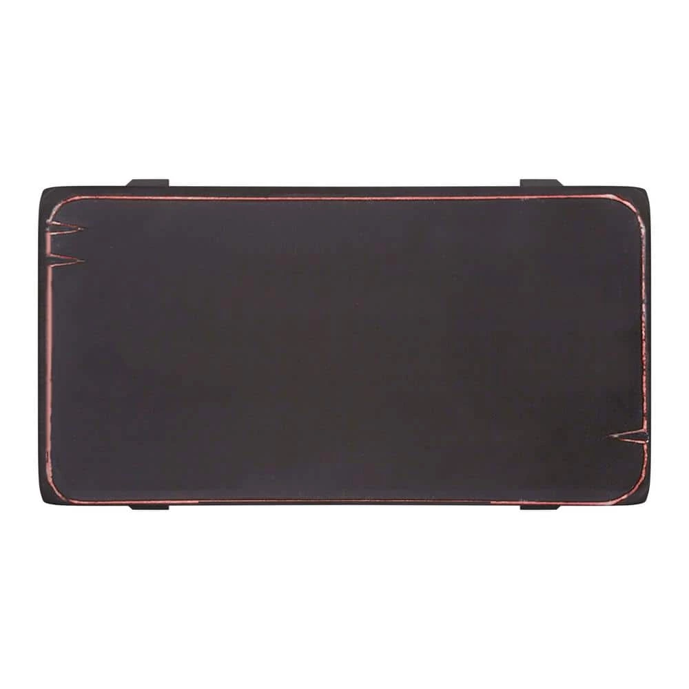 Black Saddle Seat 18-Inch Backless Stools (Set Of 2) by HomeSullivan - Image 8