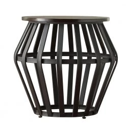 Pollard Black End Table by HomeSullivan