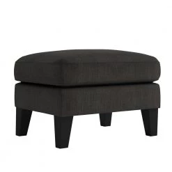 Dark Grey Modern Ottoman by HomeSullivan