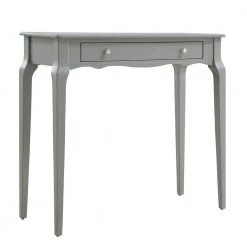 36 in Frost Grey 1-Drawer Rectangle Wood Accent Console Sofa Table by HomeSullivan
