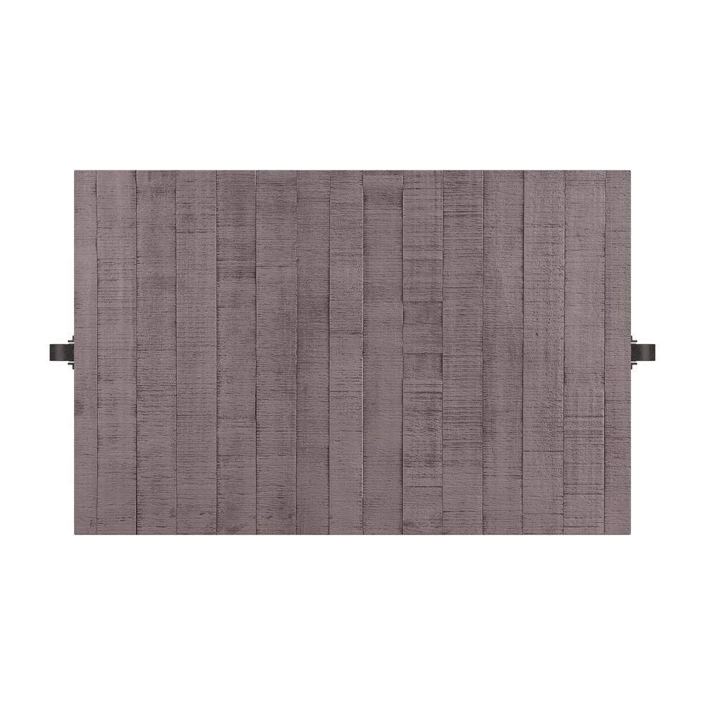 Grey Vintage Industrial Rustic Coffee Table by HomeSullivan - Image 8