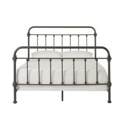 Calabria Grey King Bed Frame by HomeSullivan