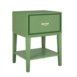 Meadow Green Rectangular Nightstand by HomeSullivan