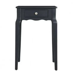 Lisette Midnight Black End Table by HomeSullivan